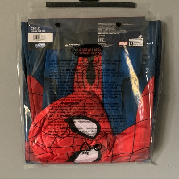 NWT. MARVEL Kids Spider-Man Superhero Costume - Picture 4 of 4